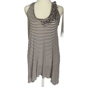 Cabi Tunic-striped Top - Size XS.  LTOP618